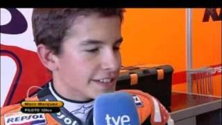 Incidente Marc Márquez y Simone Corsi.