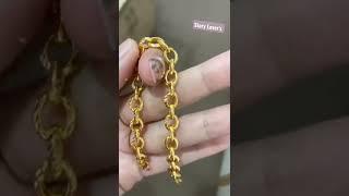 916 Gold Bracelet/ 22 Karats ️ 6.52Grams ️Price: Rm1,956