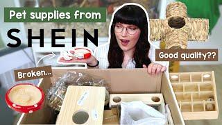 Testing small pet supplies from SHEIN