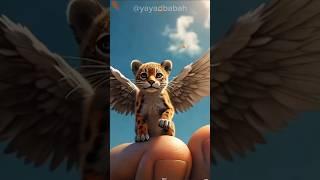 "Megical fantasy mini Jaguar Flaying on finger" Yayad Babah #trending #shorts #cute #animals #funny