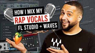 How To Mix Rap Vocals in FL Studio With WAVES (Free Preset Download)