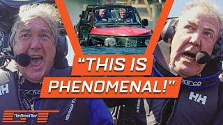 Jeremy Clarkson Tests His Jet Engine Powered Amphibious Car | The Grand Tour