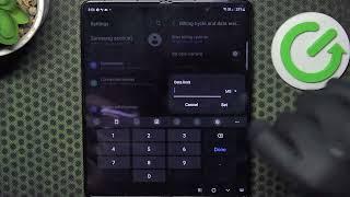 How to Set a Mobile Data Usage Limit on SAMSUNG Galaxy Z Fold5 - Restricting Cellular Data Usage