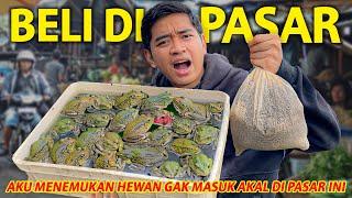 BELI 100.000 KODOK DI PASAR BUAT KASIH MAKAN SEMUA HEWAN DI RUMAH MALAH MAU DIKASIH EWAN BUAS DISINI