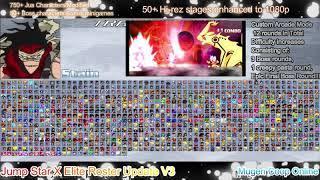 Jump Star X Elite Jus Mugen V3 Roster 2021!!!!(+800 characters)