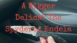 Is The Spyderco Endela Pocket Knife Just a Bigger Delica?  