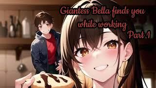 Giantess finds you at work and takes you home (Part 1) {F4M} *Audio RP* ASMR