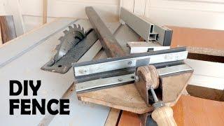 My Homemade table saw fence - Tezgah testere gönyesi...