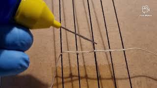 How to do ratlines using the clove hitch