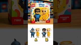 Unboxing Cappuchino Assasino and Ballerina Cappucina Fun Lego Toys #nikpy #toys #shorts