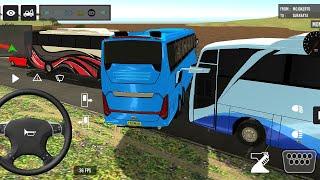 Euro Bus Driving Game Public Transportation 2024 Indonesia Bus Simulator Android Gameplay