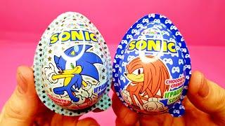 Sonic 3 The Hedgehog Box Surprise Collection Unboxing Tails Knuckles ASMR no talking Mystery box 10