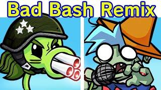 Friday Night Funkin' VS Plants vs. Rappers Bad Bash Remix (FNF Mod) (Plants Vs Zombies/ PVZ)