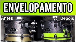 BATERIA PEARL | ENVELOPAMENTO NEON