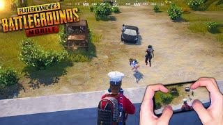 КОГДА ТЕБЯ ПУШАТ 2 СКВАДА  PUBG Mobile - С ВЕБКОЙ НА РУКИ (Handcam)