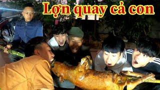 Cà Bành TV|Lợn Quay Nguyên Con Thách Thức Cả Nhà Ăn Hết