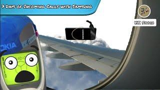 7 Days of Incoming Calls with Samsung Galaxy. Funny Cartoon Animation