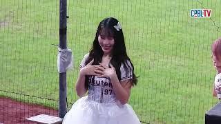 06/04 中信 VS 樂天 中場，樂天啦啦隊樂天女孩Rakuten Girls帶來精彩的局間表演