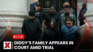 Sean Diddy's Courtroom Trial LIVE | Family Joins Diddy in High-Profile Courtroom Battle |NewsX World