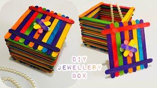 Beautiful icecream sticks craft |DIY jewellery box |#shorts #youtubeshorts #viralvideo #diy