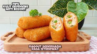 KU KASIH RESEP KULIT RESOL EKONOMIS, DENGAN ISIAN SAYUR SEDERHANA RASA ISTIMEWA - RAGOUT TERENAK!