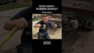 F150 VS Rubber Bands! #shorts #ford
