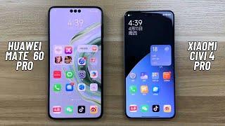 Xiaomi Civi 4 Pro vs Huawei Mate 60 Pro | SPEED COMPARISON