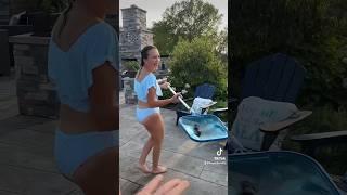 We found WHAT in the pool?! 🫣 #shorts