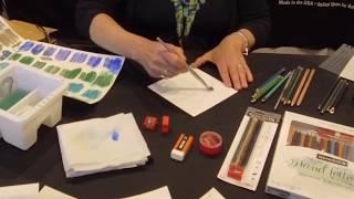 General Pencil:  Hand Lettering Meets Watercolor