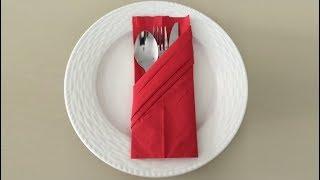 DIY: Napkin Folding {MadeByFate} #265