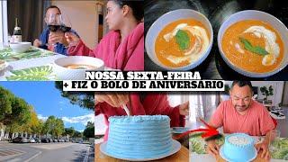 FIZ O BOLO DE ANIVERSÁRIO PRO MARIDO, SOPA DE TOMATE e muito mais  - Bruna Paula