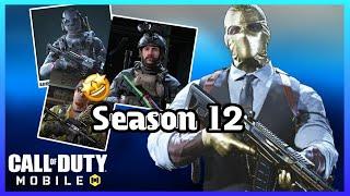 COD Mobile Season 12 Charector Skin's + New Free Redeem Code // JEUNE GAMER