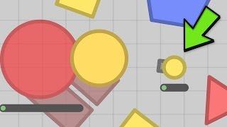 SMALLEST ARENA CLOSER CHALLENGE! LEVEL -100 ARENA CLOSER! (Diep.io FFA Modded Gameplay)