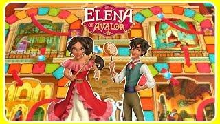 Elena Of Avalor Surprise Slides Board GAME!  Disney Junior Fun Games YouTube Video For Kids