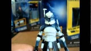 Star Wars the Clone Wars (Commander Wolffe) 2011 figure review