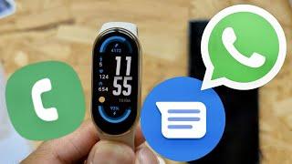 Xiaomi Smart Band 8 - Usability Review - Phone Calls, SMS, WhatsApp and WhatsApp Calls