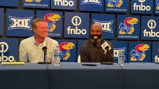 Bill Self, Jacque Vaughn discuss Vaughn's return to Lawrence