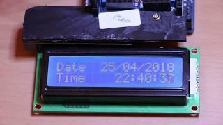 Tutorial on arduino and DS1307 based  Real Time Clock