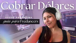 Como cobrar en dólares siendo freelance desde Argentina | La plataforma más completa 2024 | Bitwage