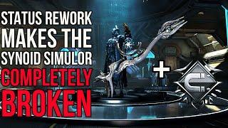 The NEW Status Rework has made Synoid Simulor a MUST USE! | Steel Path | Warframe Jade Shadows