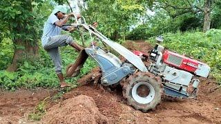 Day-2 || My Kamco Power Tiller Preparing Tomato   & Cauliflower Nursery || Vegetable farming