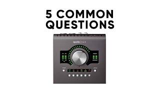 5 Common Questions About UAD Apollo Interfaces