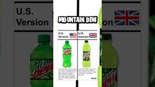 WHAT AMERICAN PRODUCTS LOOK LIKE IN THE UNITED KINGDOM... 