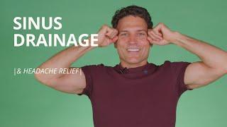 #3 Sinus Headache Relief Exercises | Paranasal Sinus Drainage Massage