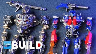 Transformers Speed Build! Optimus Prime vs Megatron!! | BLOKEES Figures | Beeat Build