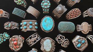 MY VINTAGE TURQUOISE & SILVER CUFF BRACELET JEWELRY COLLECTION: 1890 + #vintage #jewelry #collection