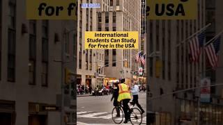 International Students Can Study for free in USA #scholarship #scholarshipsearch #studyusa