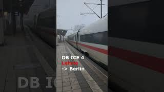 DB ICE 4 Doppeltraktion in Lehrte nach Berlin