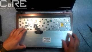 Как разобрать ноутбук ASUS K53, K73, K43 серии (Laptop ASUS K53, K73, K43 series disassembly)