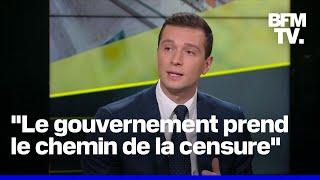 Immigration, procès du RN, pouvoir d'achat.."Jordan Bardella face à BFM" en intégralité